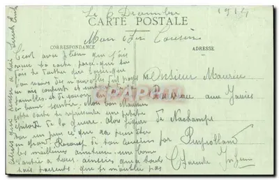 Nancy - Bombardeio dos dias 9-10 de Setembro de 1914 - Ruínas da Fábrica de Escovas na Rue Jeannot — Imprensas Reunidas de Nancy — Verso