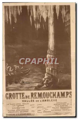 Gruta de Remouchamps — Vale da Amblève — Editor Desaix, n°12