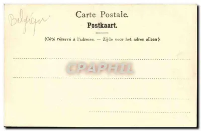 Brukselka — Wejście do lasu — Nels, Brukselka, seria 1 nr 58 — Rewers