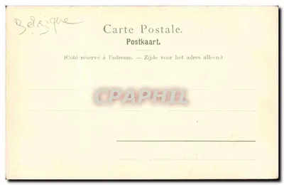 Place de l'Hôtel de ville — Bruxelas — Stiegelm Co. Bruxelas 4032 — Verso