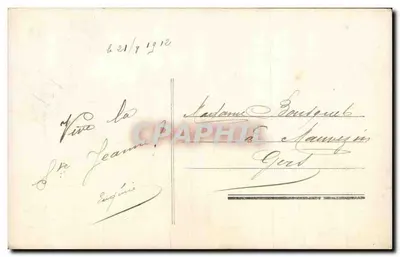 Bukiet kwiatów — Szczęśliwego dnia — HEYER & CIE, nr 10010 — Rewers