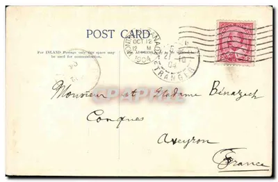 Igreja de Nossa Senhora — Montreal — Montreal Import Co., No. 167 — Verso