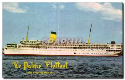 O Palácio Flutuante — The Floating Palace — Operado por MARTINET