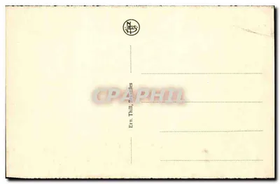 Blankenbergh — O Casino e a praia — Ern. Thill, Bruxelas — Verso