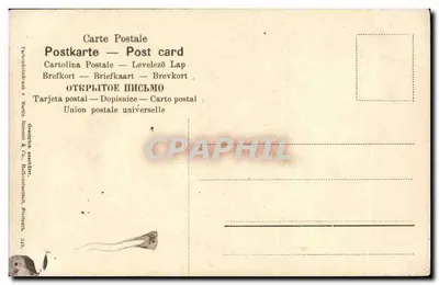 Duas rosas — vermelha e branca — Martin Boimano & Co., série 1831 — Verso