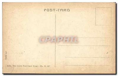 Port-Saïd — Vista Panorâmica — The Cairo Post-Card Trust, Ph. N. 487 — Verso