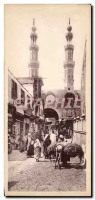 Kair — Kąt miasta arabskiego — W pobliżu bramy miasta — LL — 27