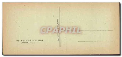 Kair — Muzeum — Wyd. Levy Fils & Cie, Paryż — Rewers