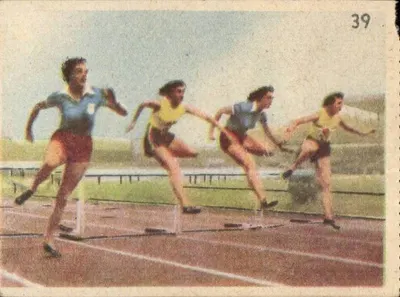 Kobiety sportowce w biegu — Kolekcja 'SPORTY' — La Ruche Moderne n°39