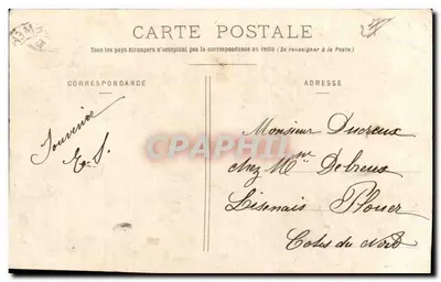 Ponte Audemer (Eure) — O pequeno Seminário — Cliché e colecção Doutiwaite — Verso