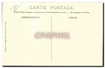 Zamek Saint-Aubin d'Ecrosville — okolice Evreux — G. Lebligre, wydawca — Evreux. — Rewers