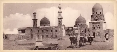 Mezquita Szultana Barkuka — Kair — Wyd. LÉVY Fils, Paryż