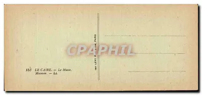 Kair — Muzeum — IMP. LEVY FRÈRES, PARYŻ — Rewers