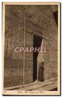 Edfou: O Templo de Hórus — 1889 — Lehnert & Landrock, Cairo