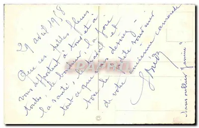 Lilie polowe — Porte-Bonheur — wydawca nieznany — Rewers