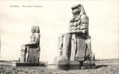 Tebas - Os colossos de Memnon — L.C. - 323