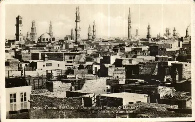 Kair — Miasto Dóbr i Minaretów — Union Postale Egypt.