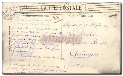 Bordeaux — Cours du XXX Juillet i Allee Tourny — LL. — Rewers
