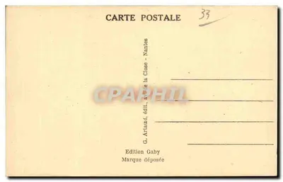 Saint-Émilion (Gironde) — Wschodnia brama klasztornej świątyni — Wydawnictwo Gaby — Rewers