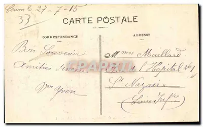 Bordeaux — Allées de Tonnay — Cours du XXX Juillet — Verso