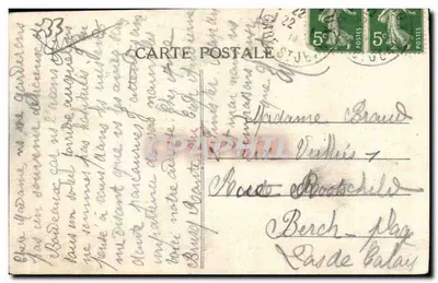 Bordeaux — Os Quais e a Baía — A.H. 44 — Verso