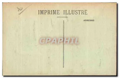 Villeneuve-lès-Avignon — Vista General — Imprime Illustré — Reverso
