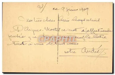 Aigues-Mortes — Vista geral dos Muros — LL.45 — Verso