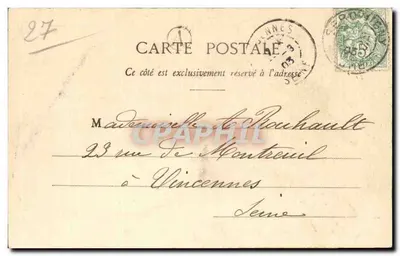 Bernay - As margens da Charentonne — Walter fot.-edit. n° 27 — Verso