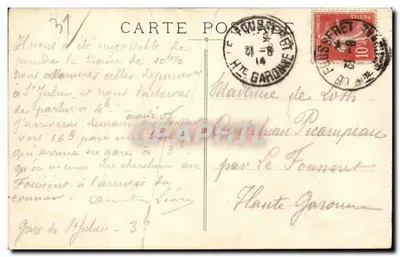 St-Julien (Hte-Garonne) — Invoer van de brug en de kerk — Editie Boidet — Photo-Mécanic, Muret — Achterkant