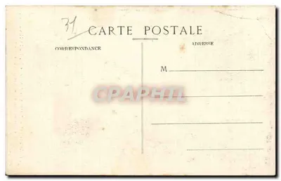 Toulouse — Pamiątka z Przejścia Pana R. Poincaré — J. Longti-Béchel, wyd., Toulouse — Rewers