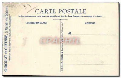 Exposition Maritime de Bordeaux - Le Salon Bordelais — Chocolat de Guyenne, n°34 — Rewers