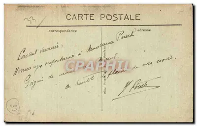 Bordeaux — Place de la Comédie — Les Allées de Tourny — BR - 329 — Rewers