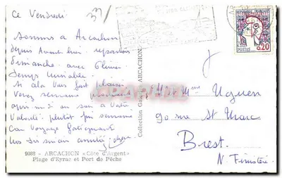 Arcachon — Plaża Eyrac i Port Rybacki — Zbiór Galerii ARCACHON — Rewers