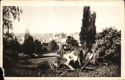 Rennes — Vista geral tirada do Taabor — Cartas 'La Cigogne', Rennes