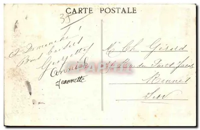 St-Servan-sur-Mer — La Tour Solidor — Édifice Ombrie, St-Malo — Rewers