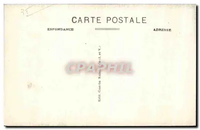 Costa de Émeraude — Vista interna do Décollé — G.F. n°4358 — Verso