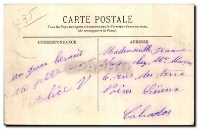 Saint-Lunaire — A Ponta do Décollé — LL. — Verso
