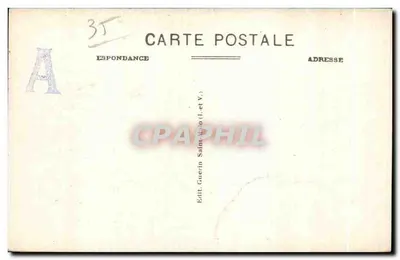 Côte d'Émeraude — Widok wewnętrzny Décollé — G.F. 4358 — Rewers