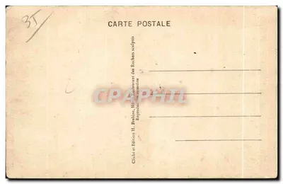 Costa de Esmeralda - 13 - Rothéneuf - Los Rocas talladas - Grupo de Rothéneuf — Reverso