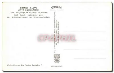 Dinard (Ille-et-Vilaine) — Północna Pobrzeże, basen Ecluse — IRIS — Rewers