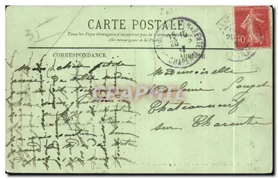 Dinard — No Caminho de Ronde da Vicomté — LL. — Verso