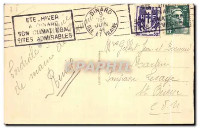 पॉइंट डू मूलिनेट — डिनार्ड — कोट डी एमेरॉउड — रेन्स 134 — पीछे