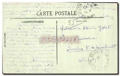 Rothéneuf — Rocher du Gros Biniou — L.L. — Editor L.L. — Verso
