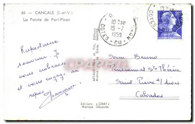 La Pointe de Port-Pican — Cancale (Ille-et-Vilaine) — Wydawnictwo Gaby — Rewers