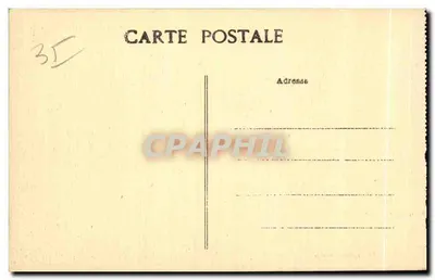 Cancale (I.-et-V.) — Widok na skały i otwartą morze — A. Lamire, wydawca, Henner — Rewers
