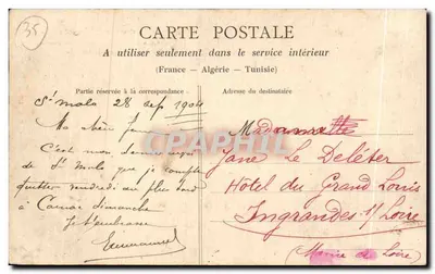 Costa d'Emeraude — Dinard, vista presa dal Prieuré — In lontananza, Saint-Malo — Verso