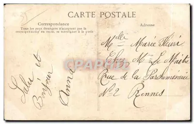 La Vicomté-en-Dinard — Ogólny widok Dinard — Côte d'Emeraude — Rewers