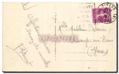 Dinard - Plaża St-Enogat — Stara pocztówka n°118, wydawca A.P.A. — Rewers