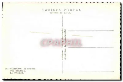 Córdoba : El Triunfo — Ediciones Garrapella, n°18 — Reverso