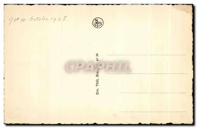 Bruges - Halletoren — editor Em. Thill, Bruxelas, n° 39 — Verso